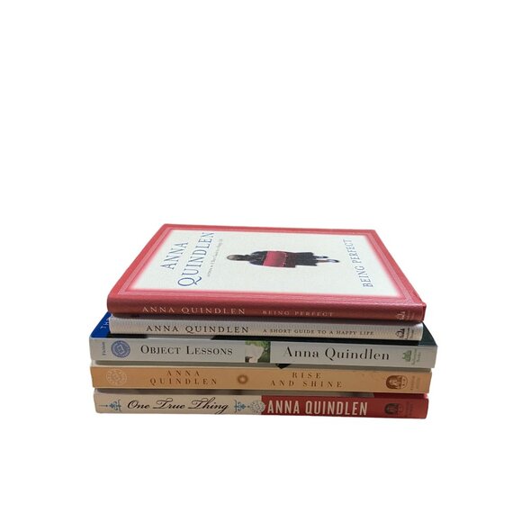 Anna Quindlen Set Of 5 Books Hardcover Paperback Mixed Bundle Self Help - Picture 1 of 8